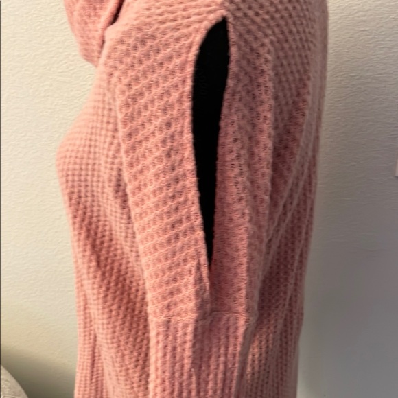 Design Lab Pink Cowl Neck Sweater - Picture 2 of 8